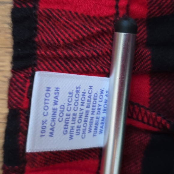 SLEEP CHIC BRAND WOMEN'S PLUS SIZE BLACK AND RED CHECKERED SLEEP PANTS SIZE XXL - Picture 11 of 12